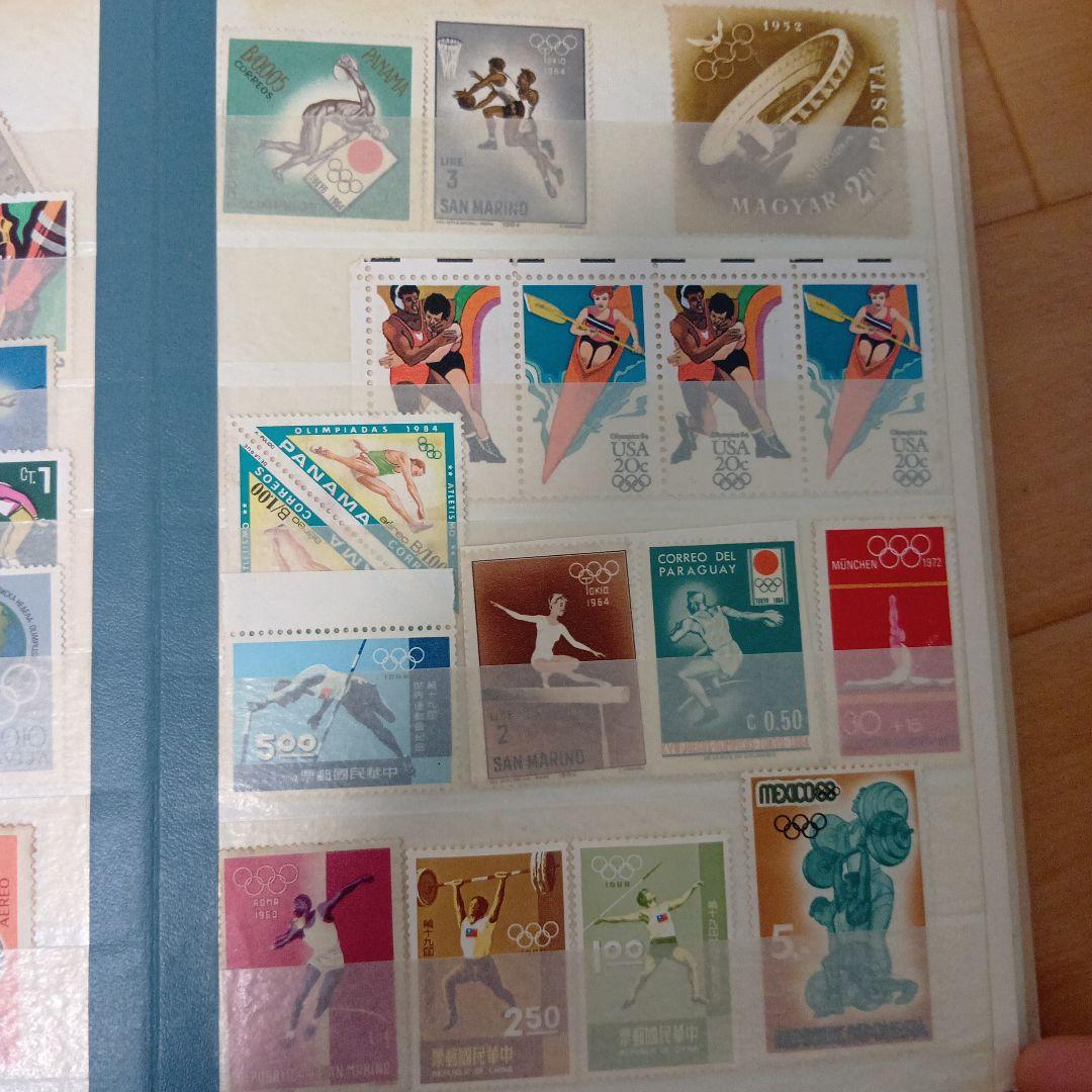 未使用　オリンピック切手コレクション