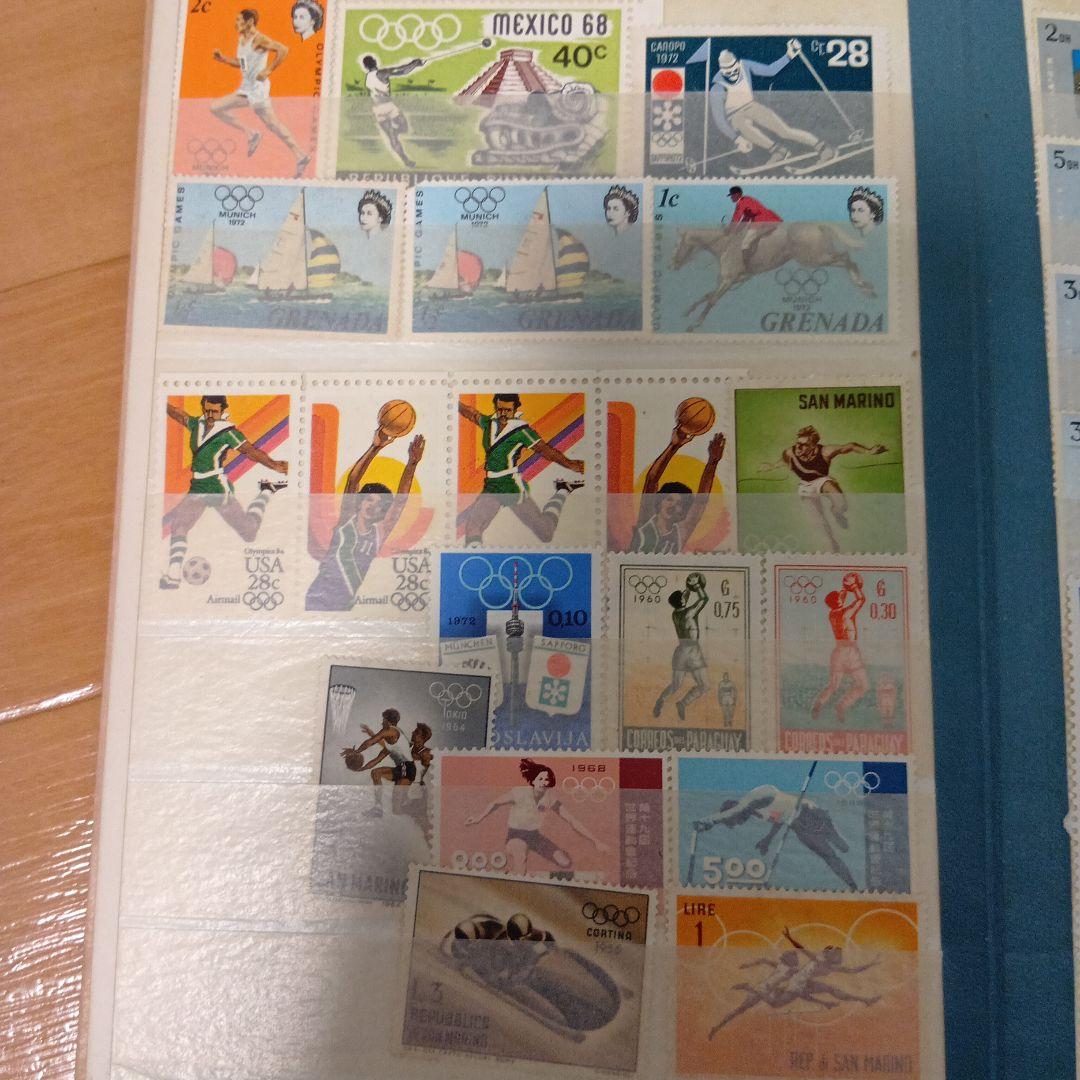 未使用　オリンピック切手コレクション