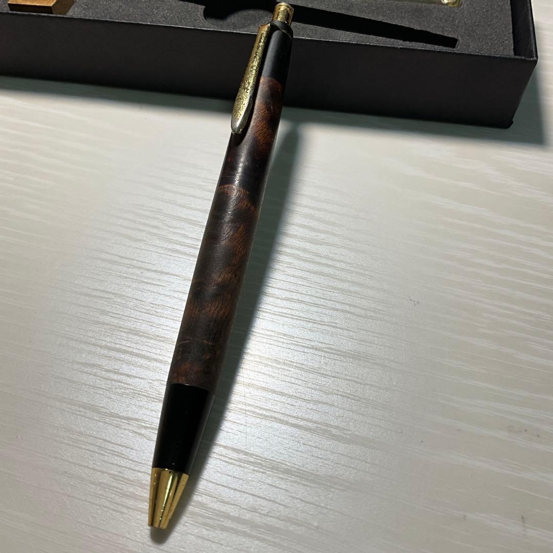 野原工芸　旧型マーブルウッド固定式口金付き