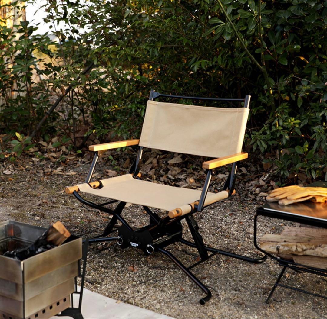 【新品・2脚セット】HangOut BF DirectorsChair ベージュ