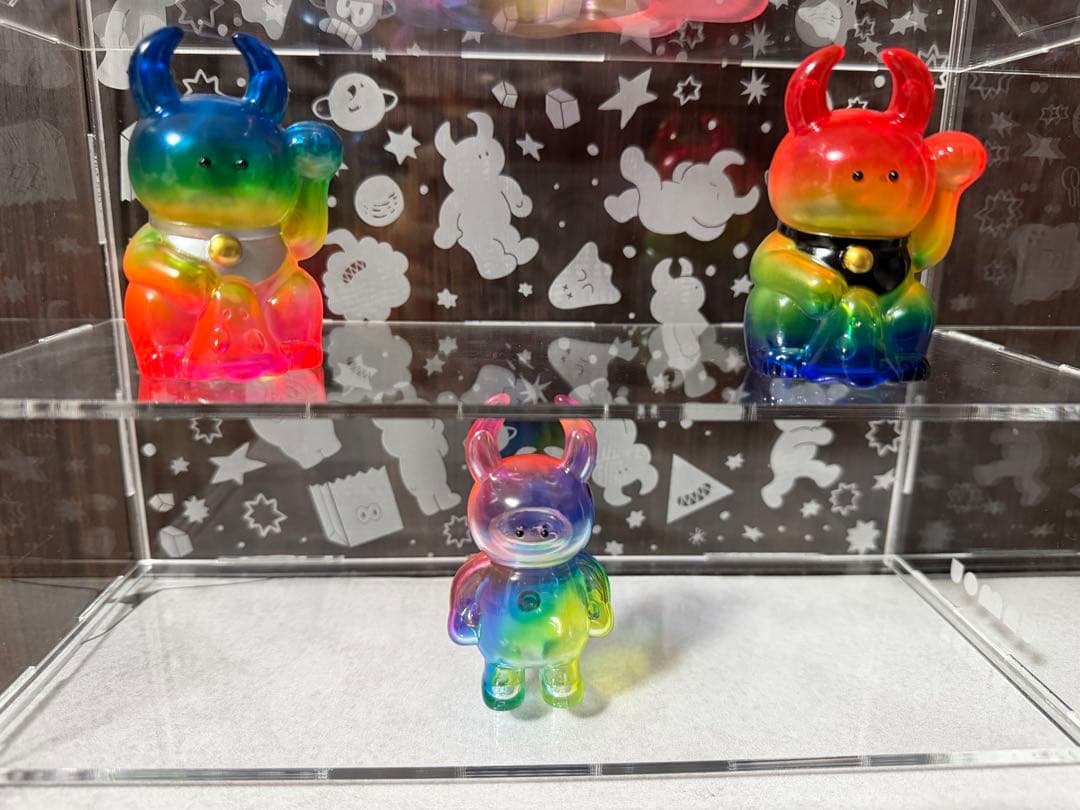 UAMOU アクリルディスプレイBOX ソフビ