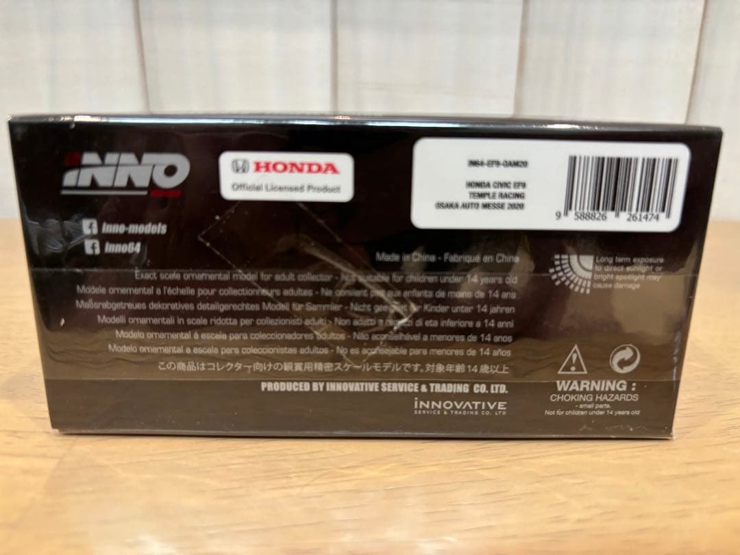 ミニカー INNO OSAKA AUTO MESSE 2020 TEMPLE RACING