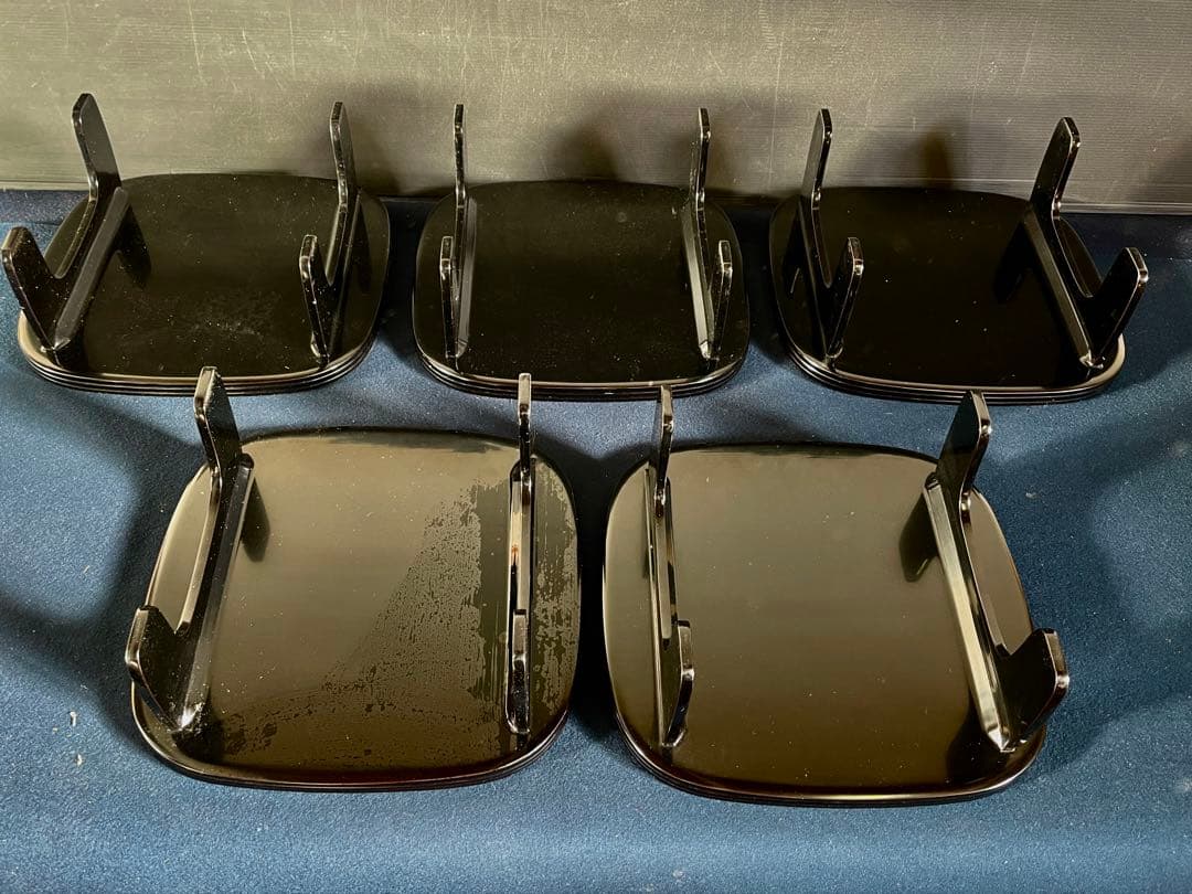 割引❣️「母」 輪島塗 蔦蒔絵 轡形 本膳 10客 大向高洲堂 共箱（125柱本）