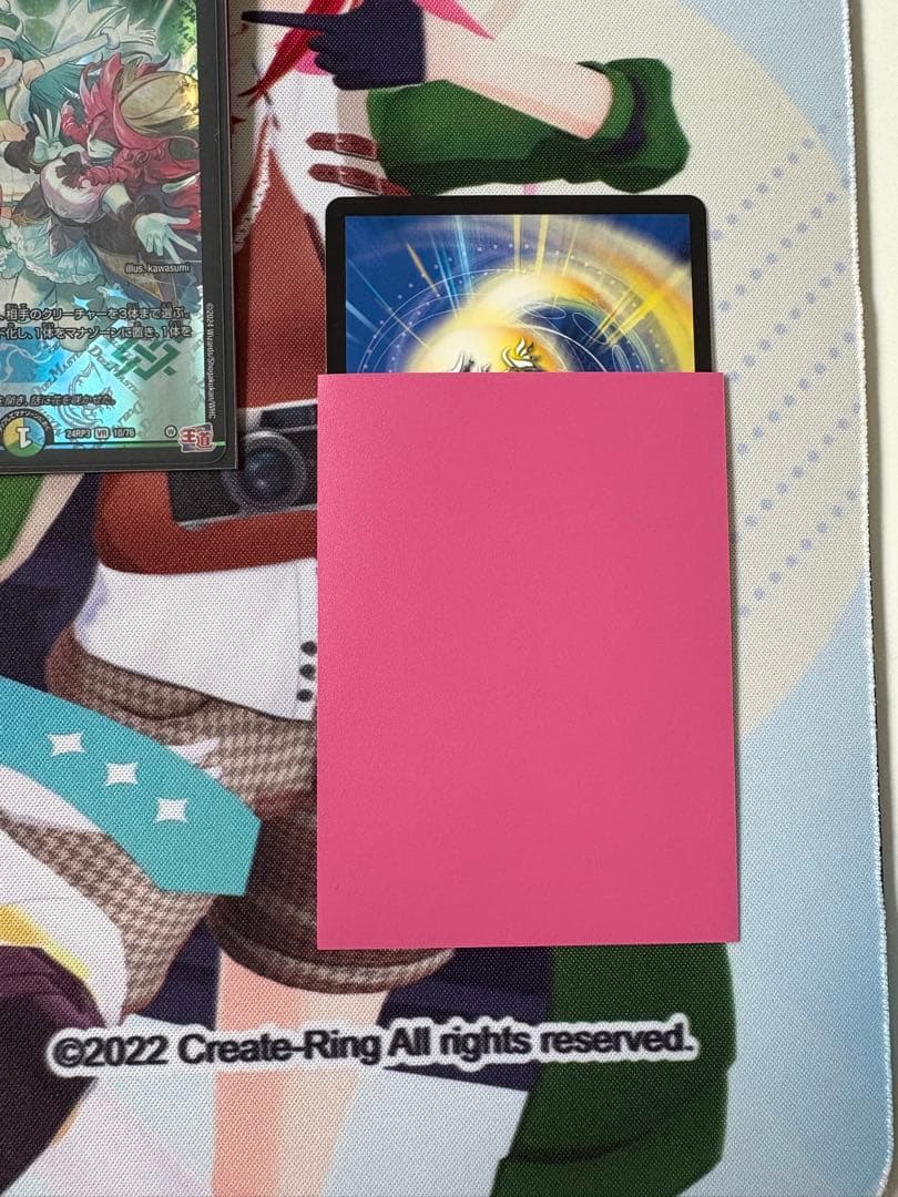 トリーヴァスノーフェアリー デッキ パーツ スリーブ付き