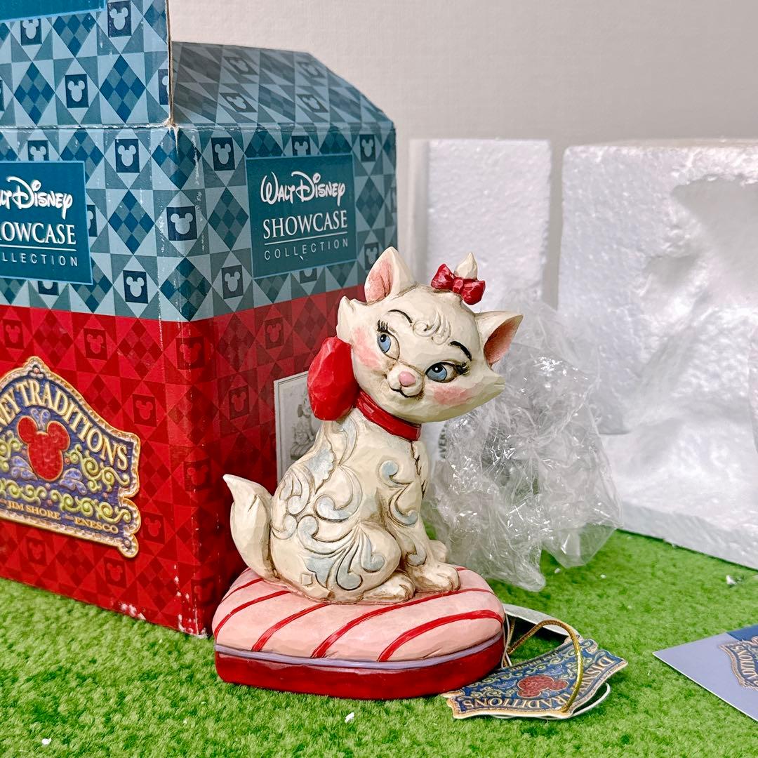 Enesco ディズニー　おしゃれキャットマリー　置物　フィギュア