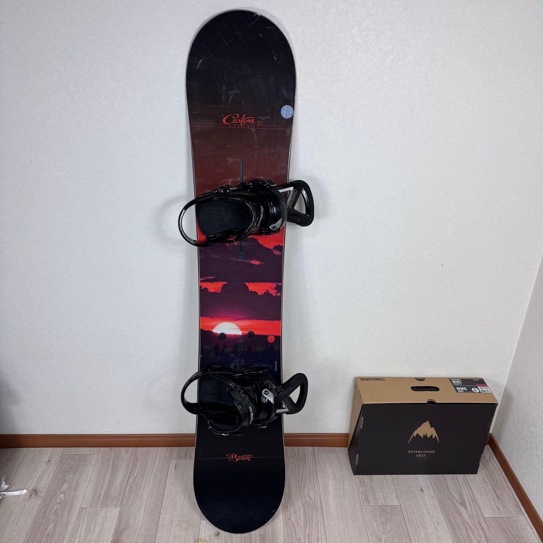 BURTON CUSTOM 151cm スノーボード RIDE 27.5cm