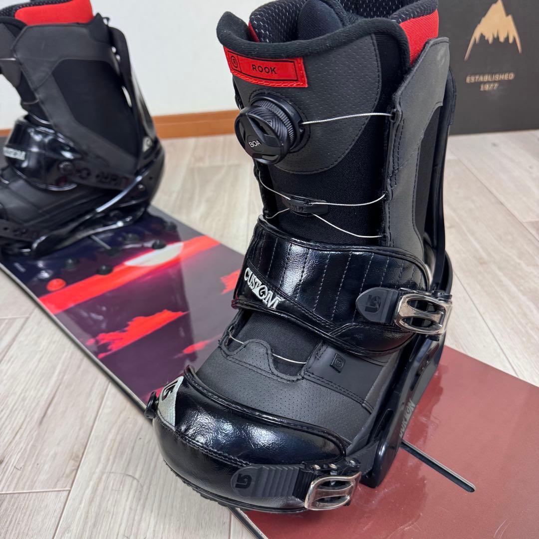 BURTON CUSTOM 151cm スノーボード RIDE 27.5cm