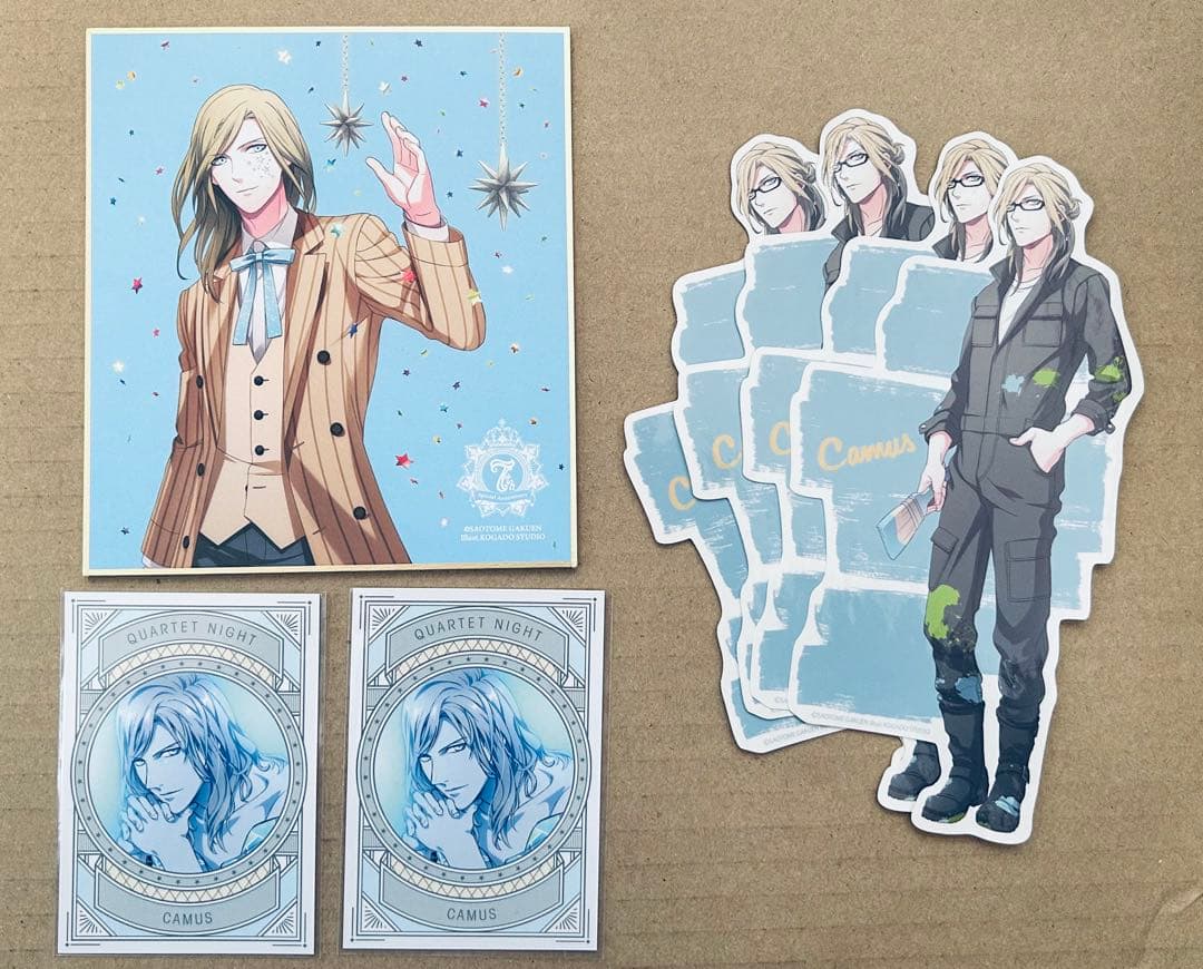 うたプリ カミュ カルナイ フィギュア 色紙 etc