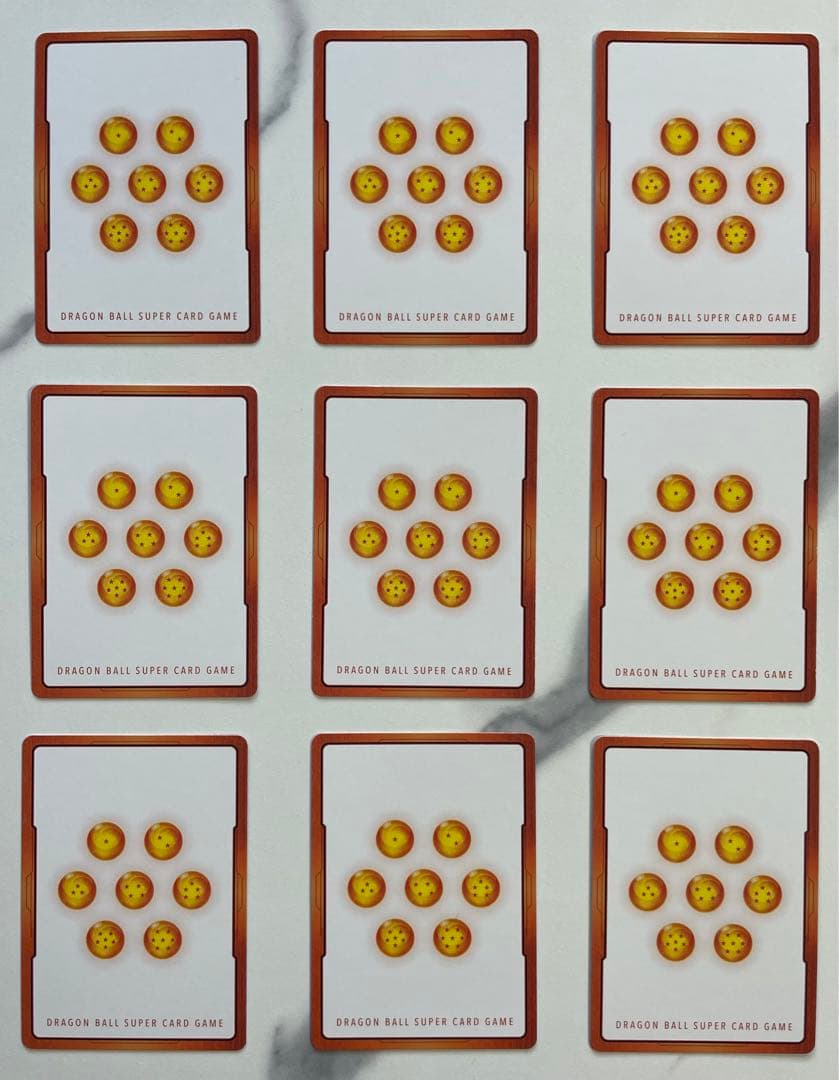 ドラゴンボールフュージョンワールド　エナジーマーカー 01 ノーマル 計9枚