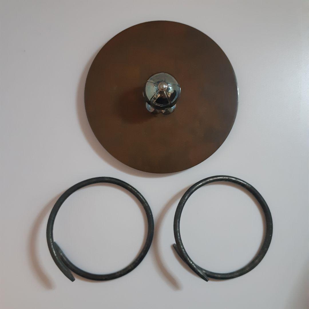 茶道具　姥口刷毛目釜　横倉嘉山