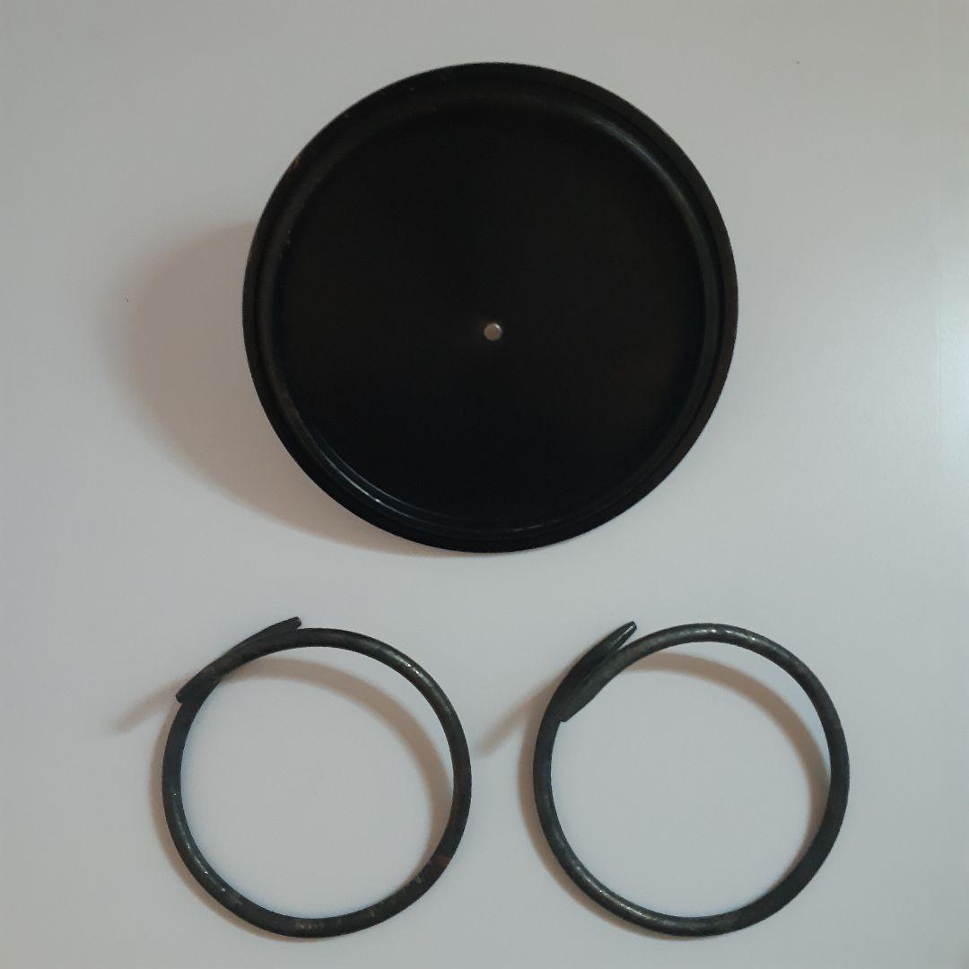 茶道具　姥口刷毛目釜　横倉嘉山