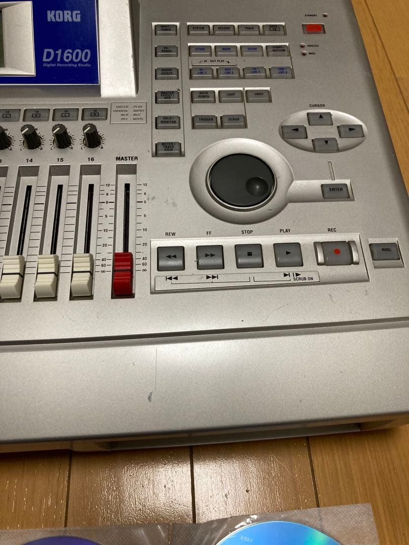 KORG D1600　マルチトラックレコーダー コルグ　取扱説明書付き！