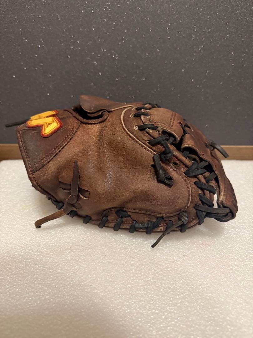 ★即戦力★ ハタケヤマ 一般硬式用 キャッチャーミット シリコンラベル