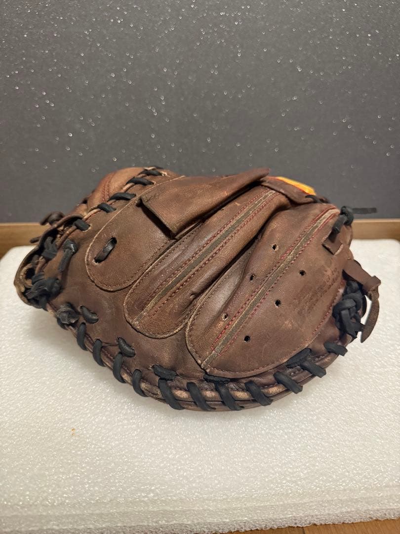 ★即戦力★ ハタケヤマ 一般硬式用 キャッチャーミット シリコンラベル