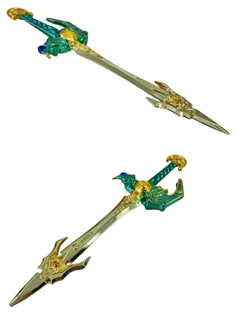 ★美品★マクドナルド メタリックアイテムズギャラリースペシャル天空のつるぎ黄金版