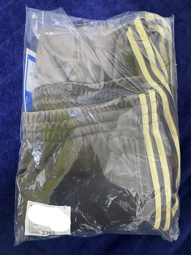 adidas FB TPベロア ファイヤーバード トラックパンツ 新品