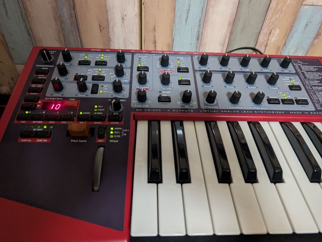 nord lead 2x バーチャルアナログ シンセサイザー