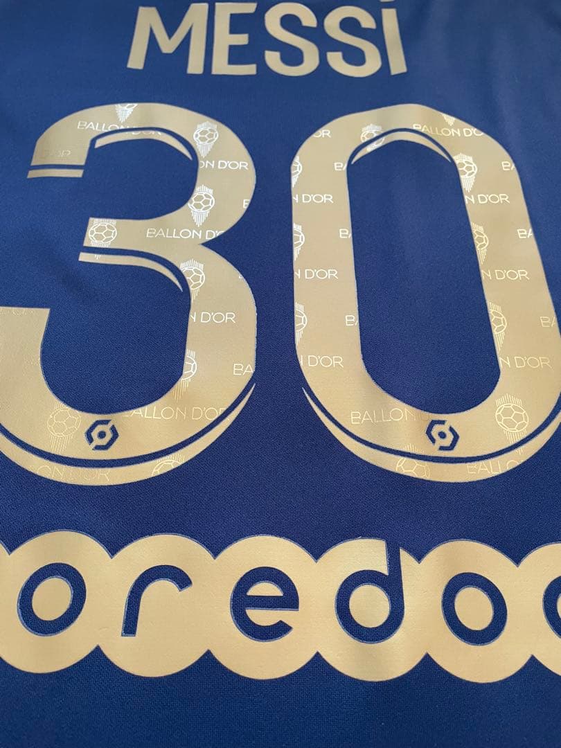 パリサンジェルマン　メッシ　ユニフォーム　21/22ホーム バロンドール