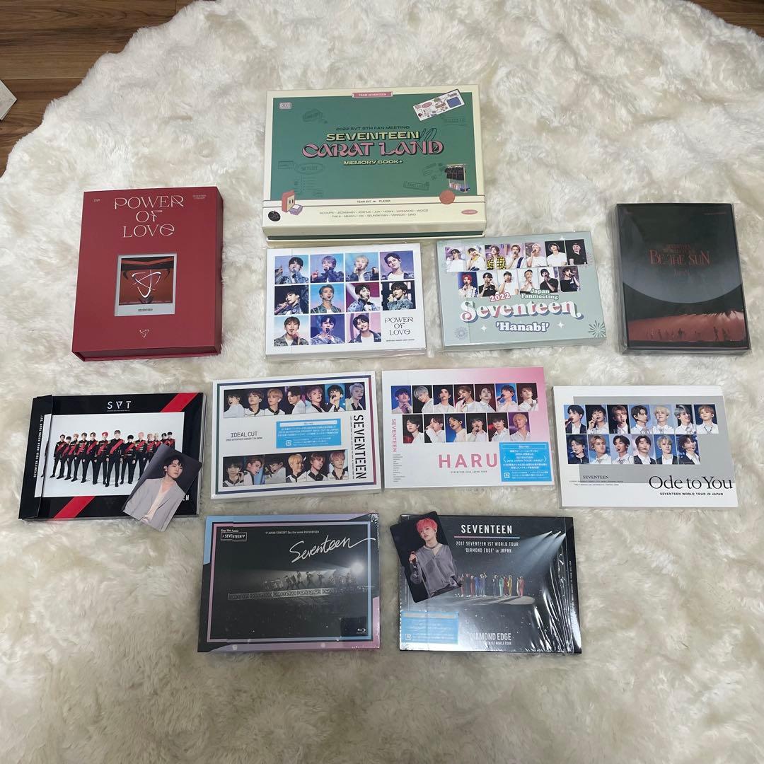 【セットのみ】SEVENTEEN DVD Blu-ray デジタルコード セット