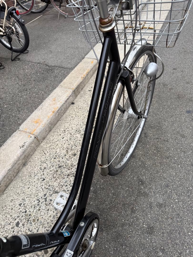 133 自転車 大阪市 美品 【引取り限定】 27インチ 変速付き