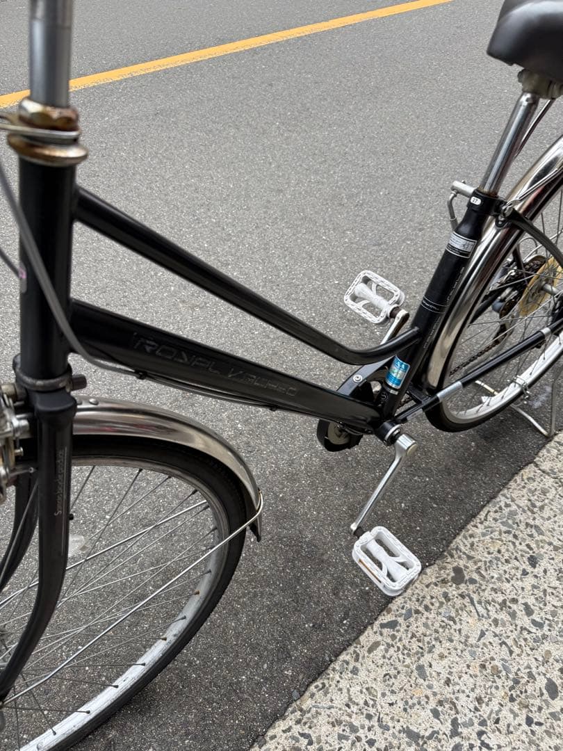 133 自転車 大阪市 美品 【引取り限定】 27インチ 変速付き