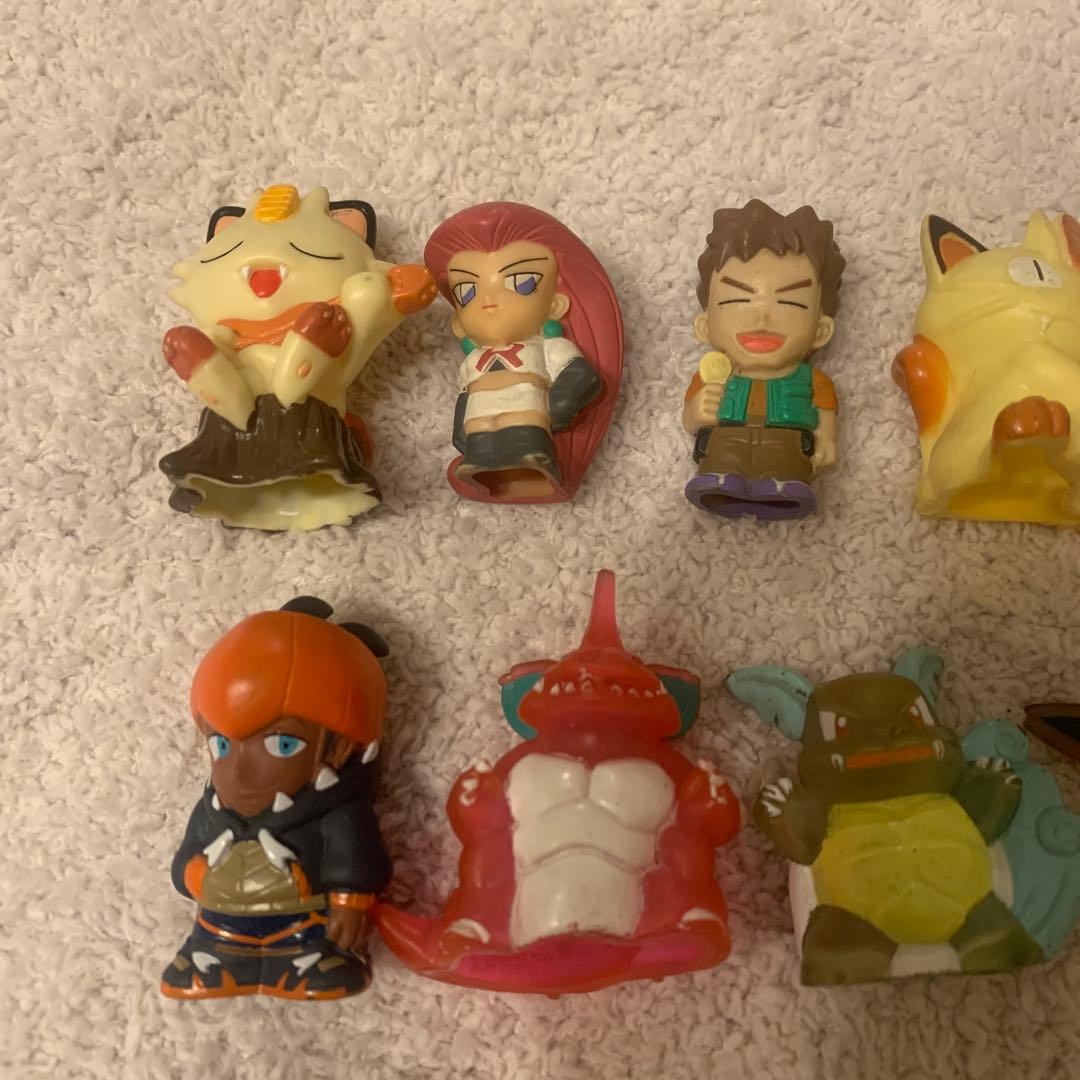 【希少】レトロ　大量！お得！ポケモン　指人形　ソフビ　172体　クリア　初期