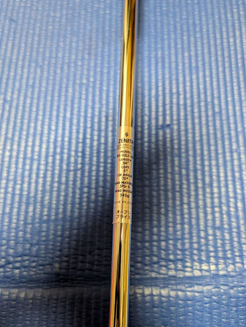 高級パター　ZENITH JPS パター ヘッドカバー付