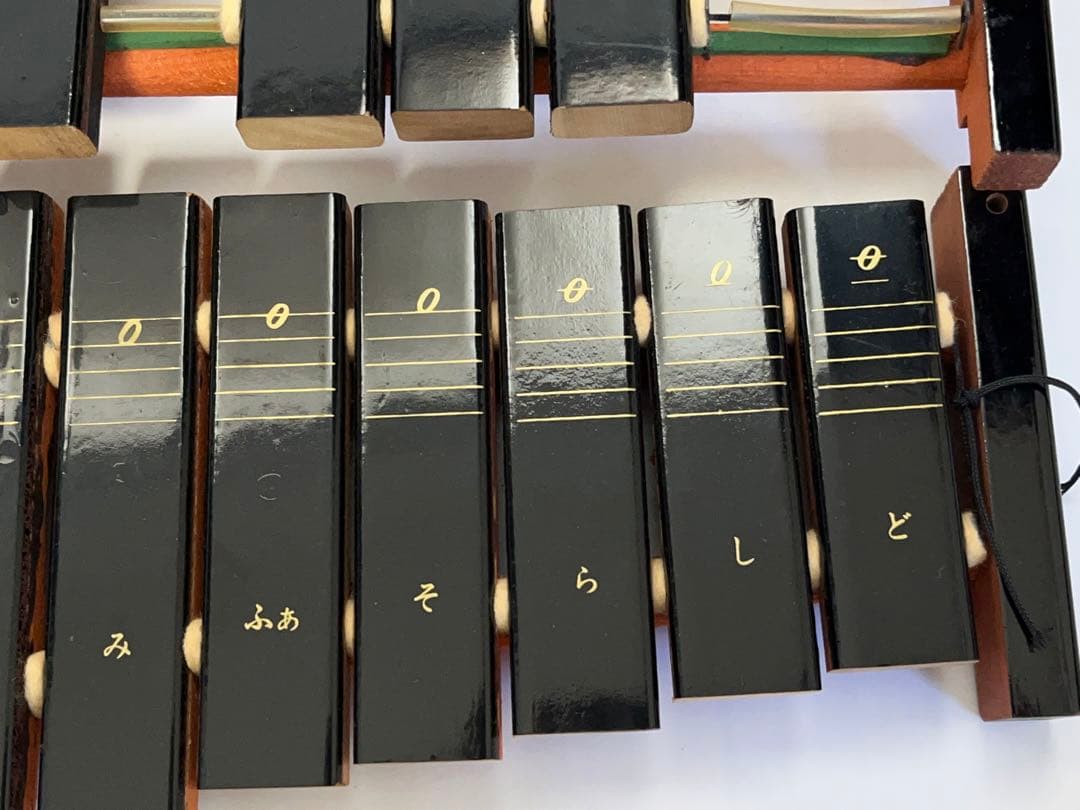 YAMAHA ヤマハ 卓上 木琴 30音 マレット2本付 -290-