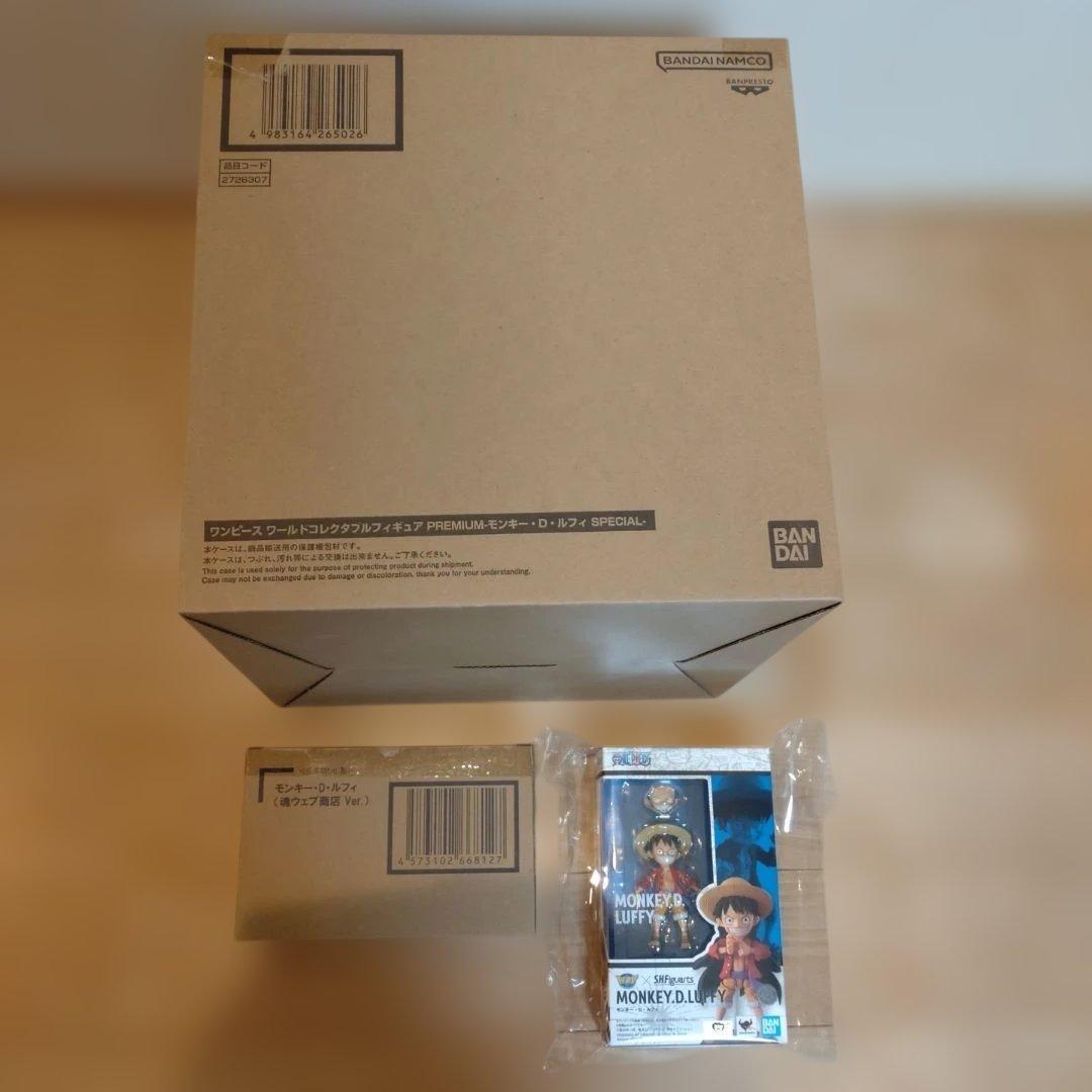 ワンピース ワールドコレクタブルフィギュア ルフィ PREMIUM　魂ウェブ商店