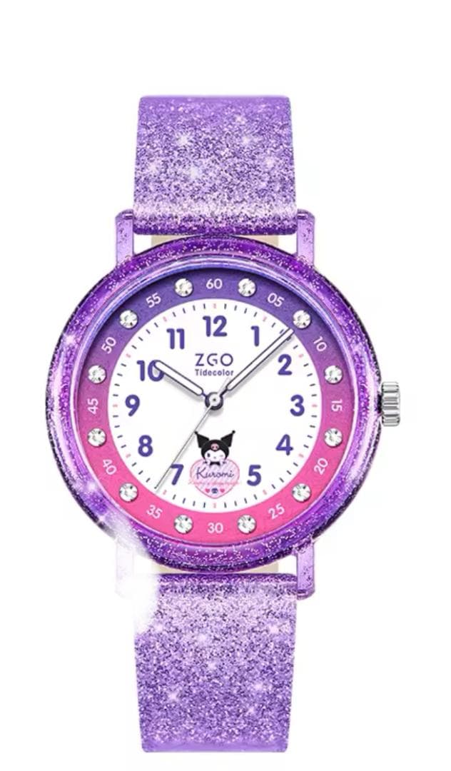 ラメverクロミちゃん サンリオ 腕時計 限定 海外 コラボ