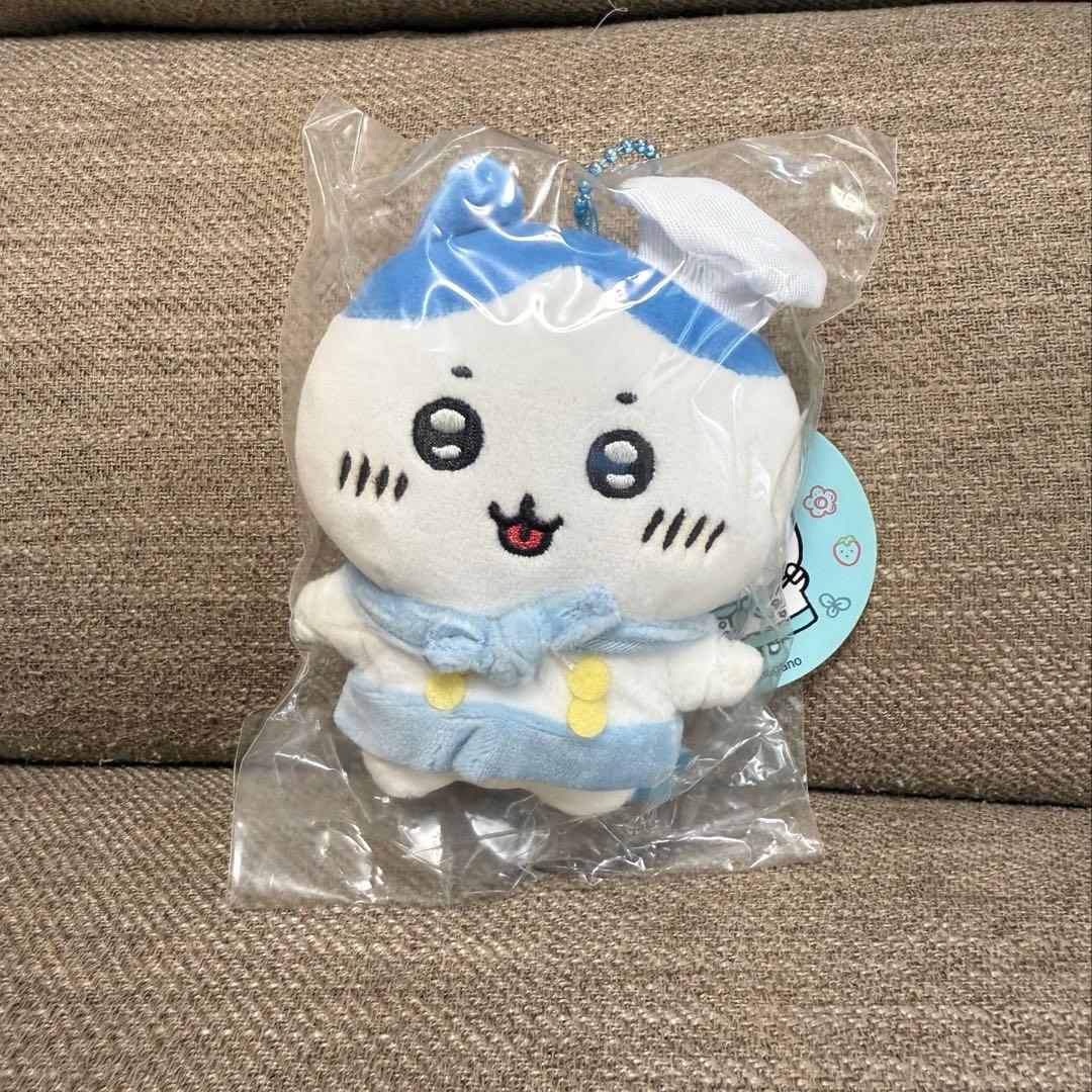 〈初期レア〉ちいかわ　カフェのコックさんマスコット　ハチワレ