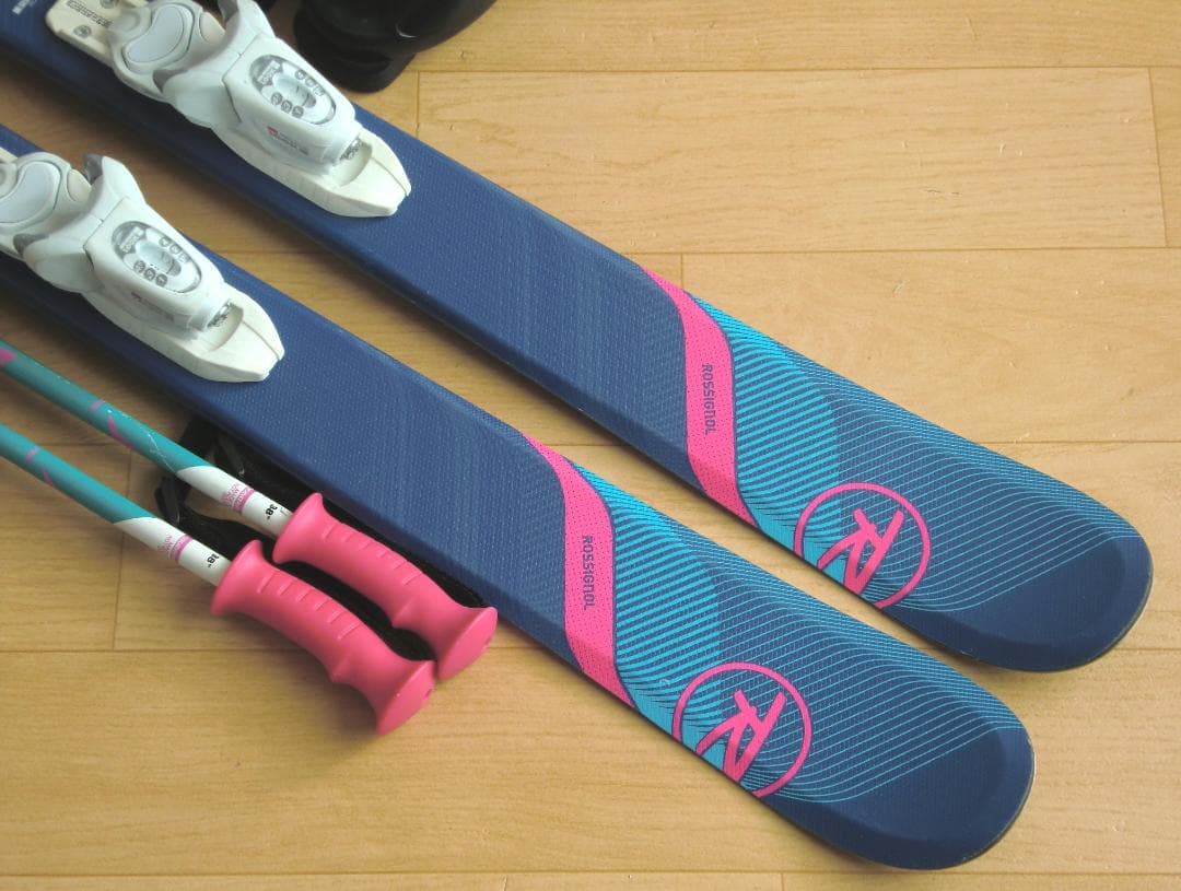 ■■1月限定■送料無料■子供用スキーフルセット■板122靴22■WAX済■■