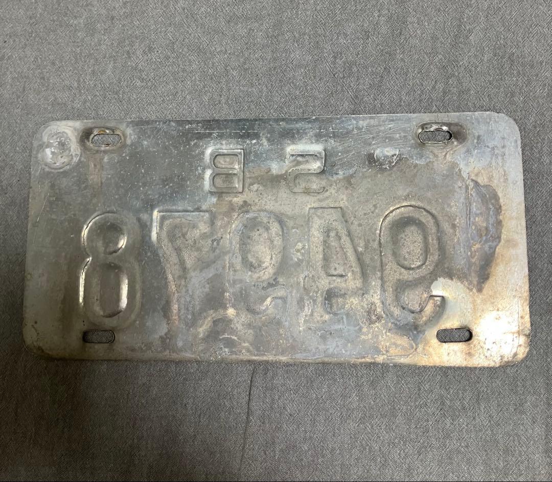 琉球政府発行 車両ナンバープレート