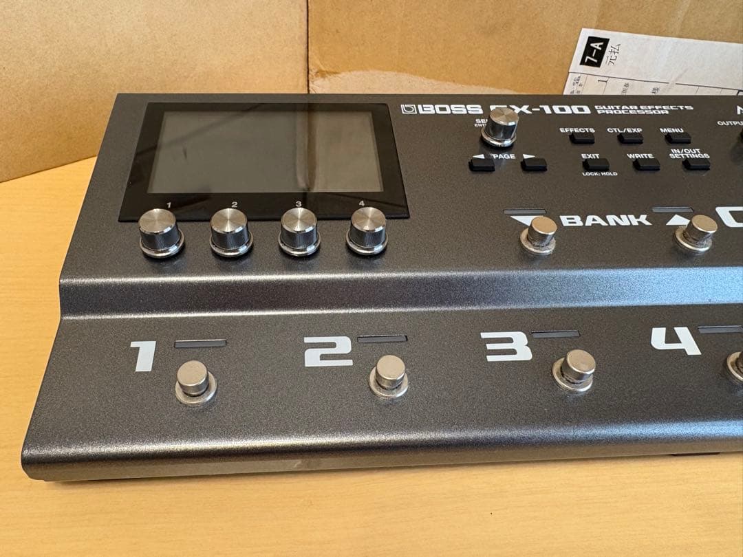 BOSS GX-100 マルチエフェクター　 Bluetoothアダプター付箱付