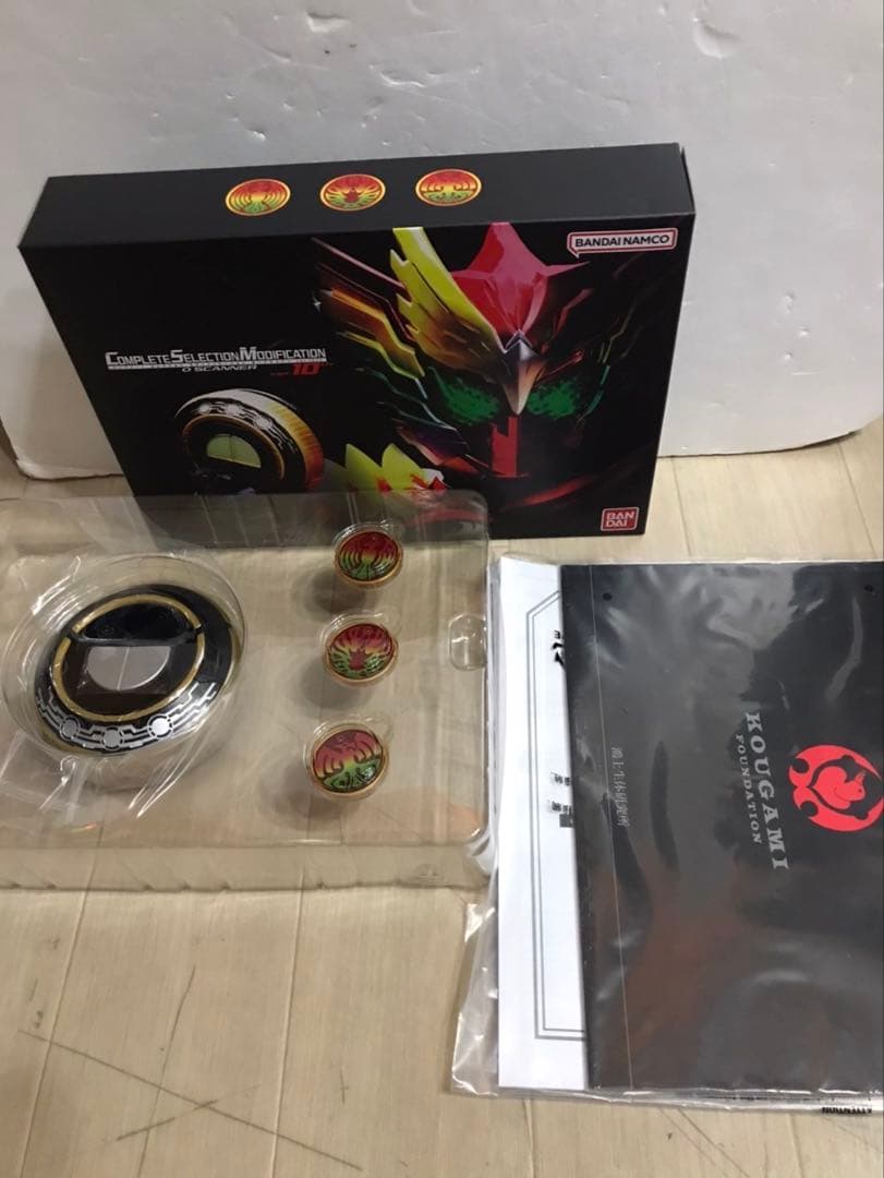 CSM オースキャナー　10th 美品　仮面ライダー