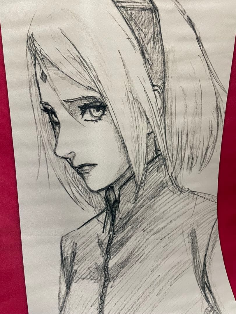 NARUTO サクラ秘伝　タペストリー　当選品