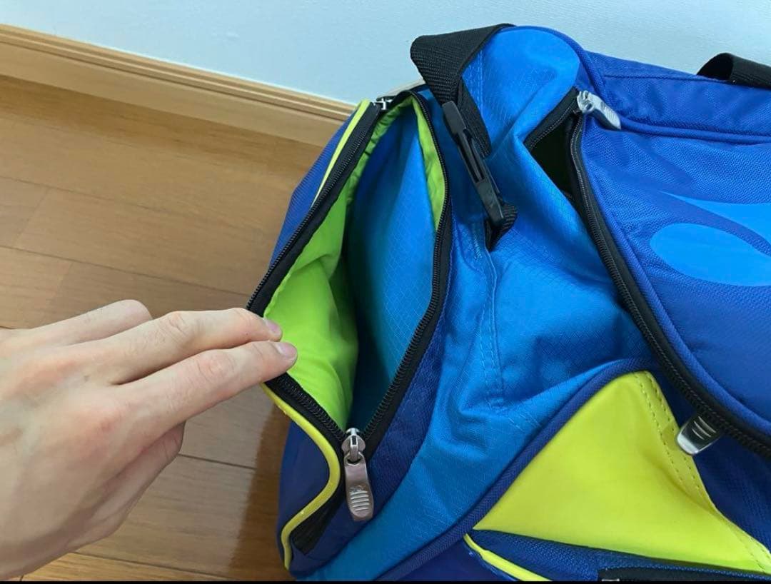 YONEX バドミントントーナメントバッグ 青・黄
