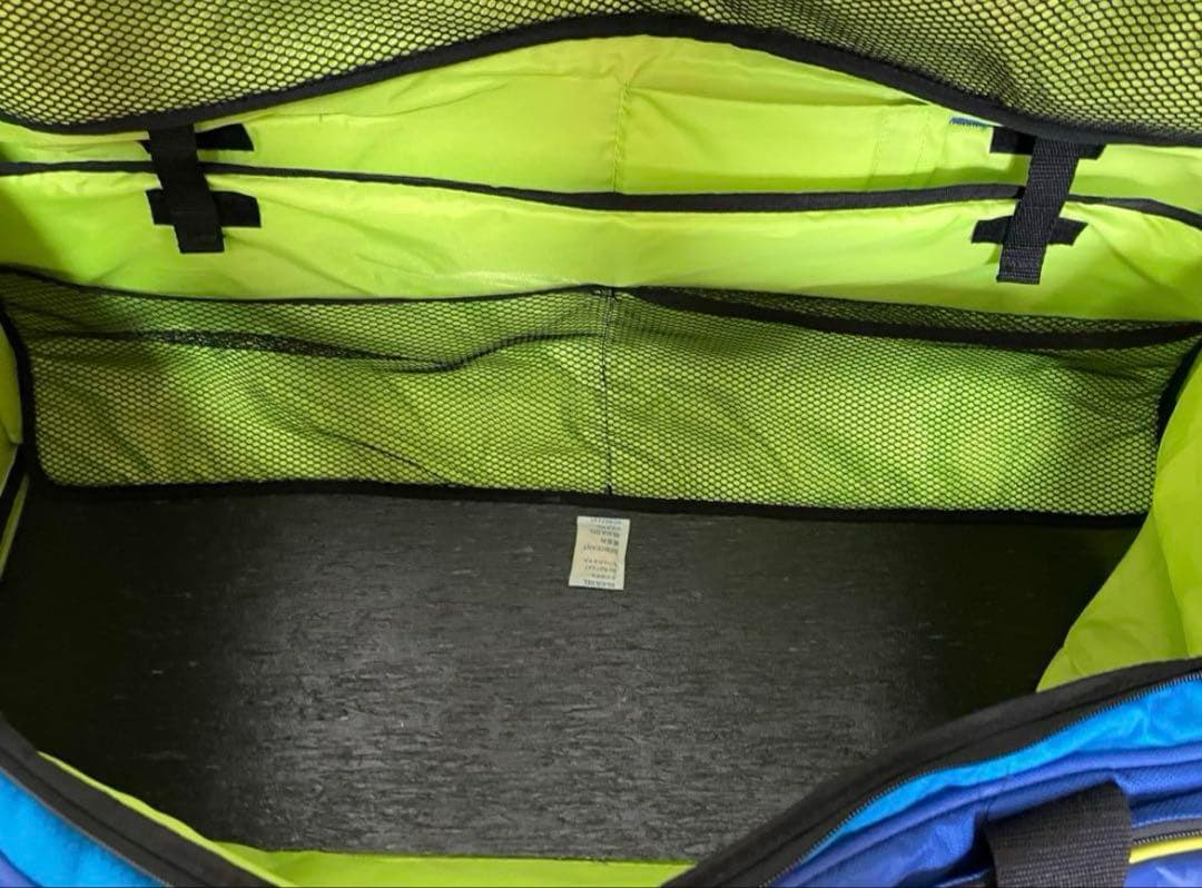 YONEX バドミントントーナメントバッグ 青・黄