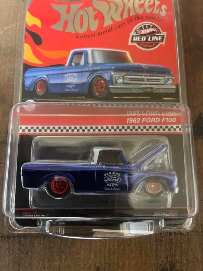 ホットウィール RLC 限定 1962 FORD F100 HOT WHEELS