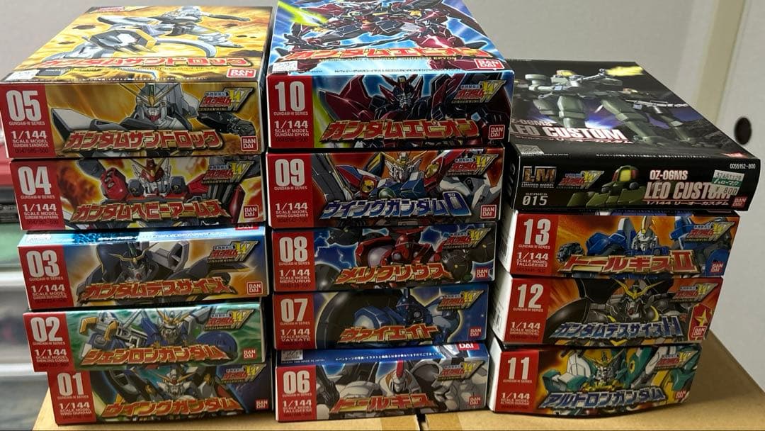 新機動戦記ガンダムW 1/144シリーズ 14体セット
