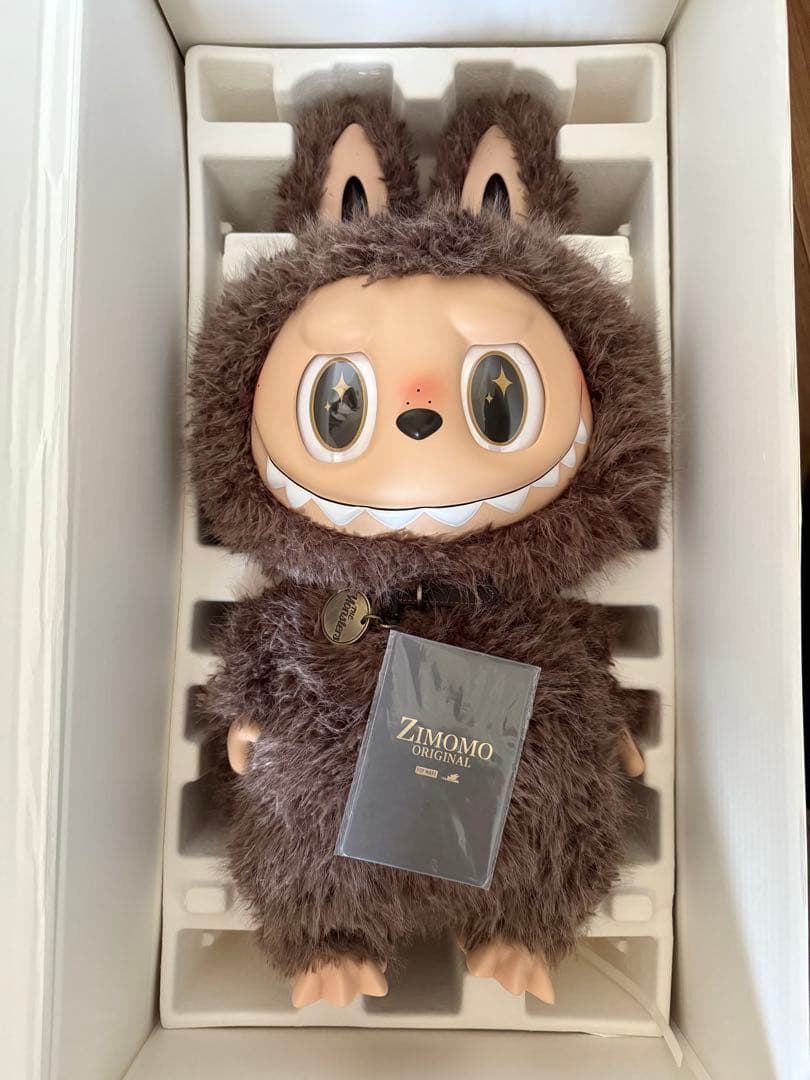 ZIMOMO ぬいぐるみ 本体 ブラウン