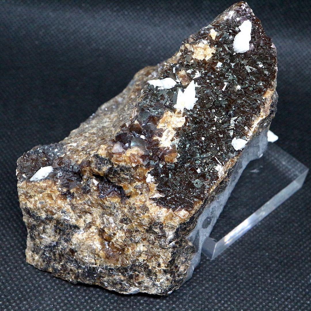 希少！アイオワ州産 イリデッセント カルサイト 原606g IRI029天然石