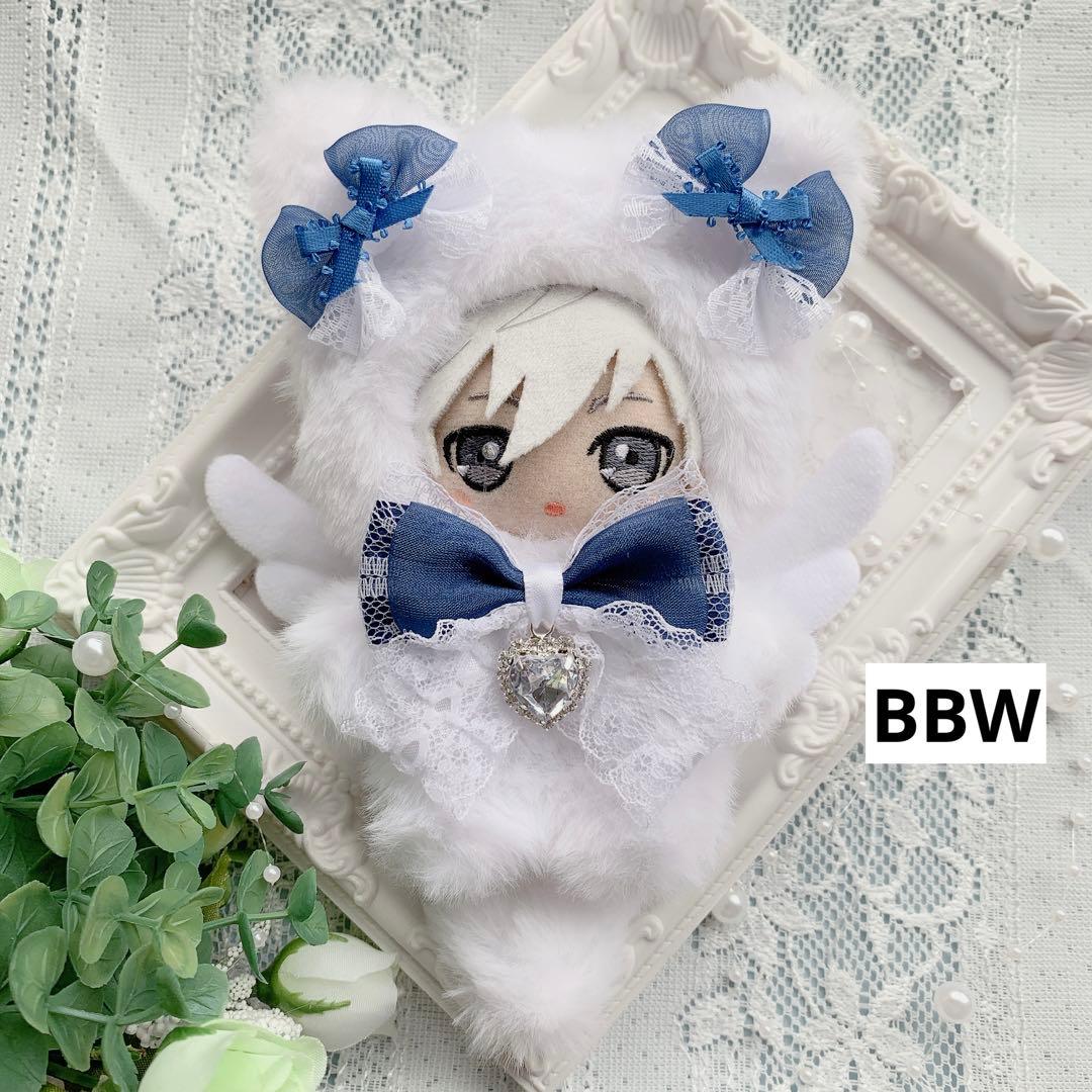 ぬい服 10cm 着ぐるみ 白ねこデザインリスト②