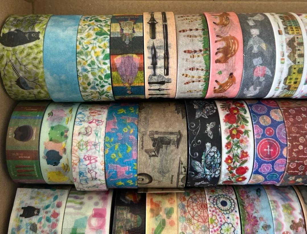 【カモイ】マスキングテープ57個 まとめ売り 限定販売品のみ