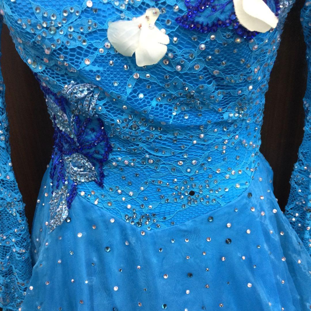 タカダンス スポーツ 社交ダンス ドレス M