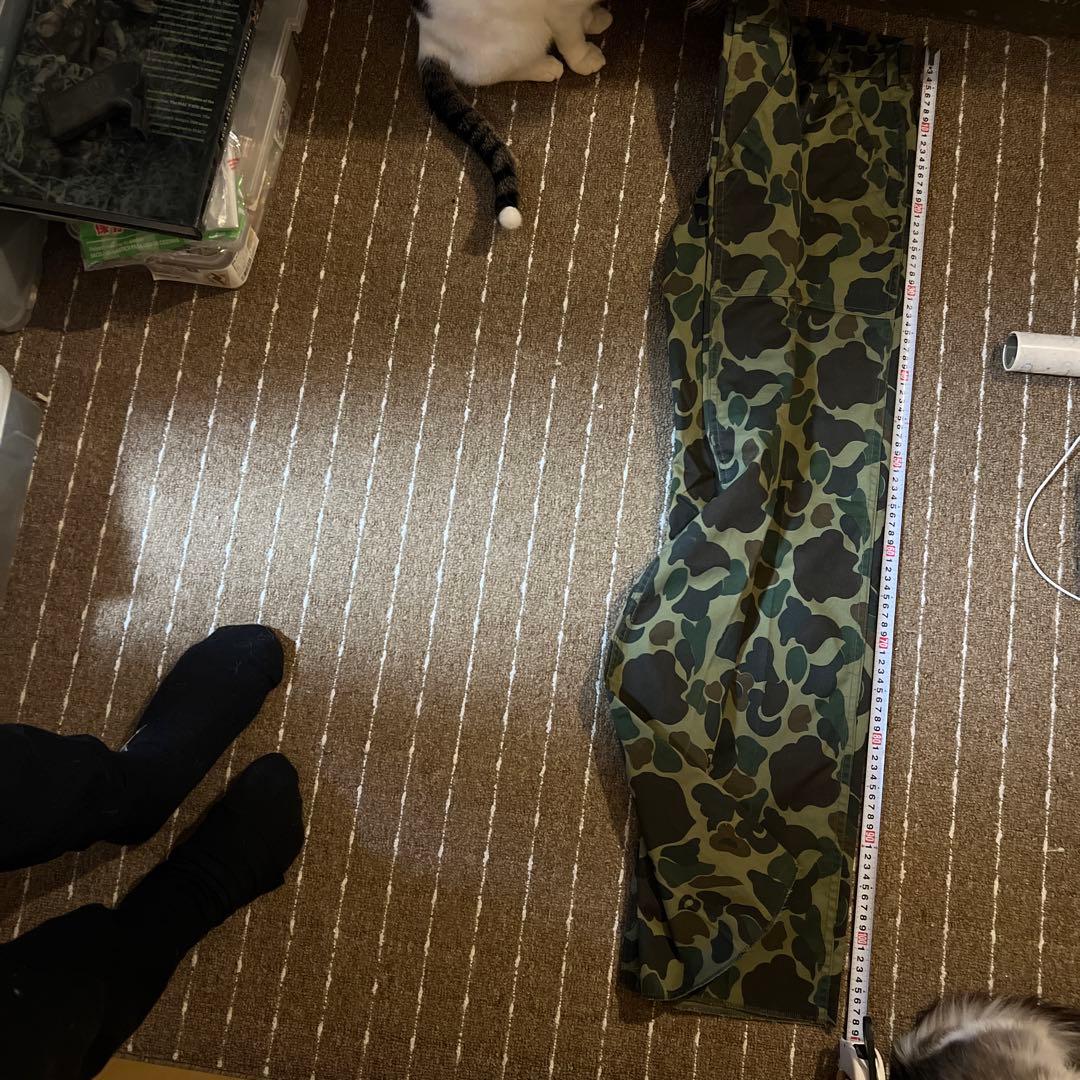 60S 70S ベトナム戦　ビンテージ　沖縄製　ダックハンターカモ　パンツ