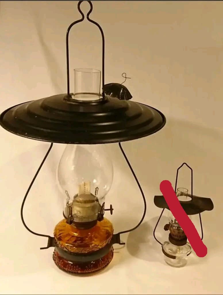 オイルランプ/ 昭和レトロ/ アンティーク/