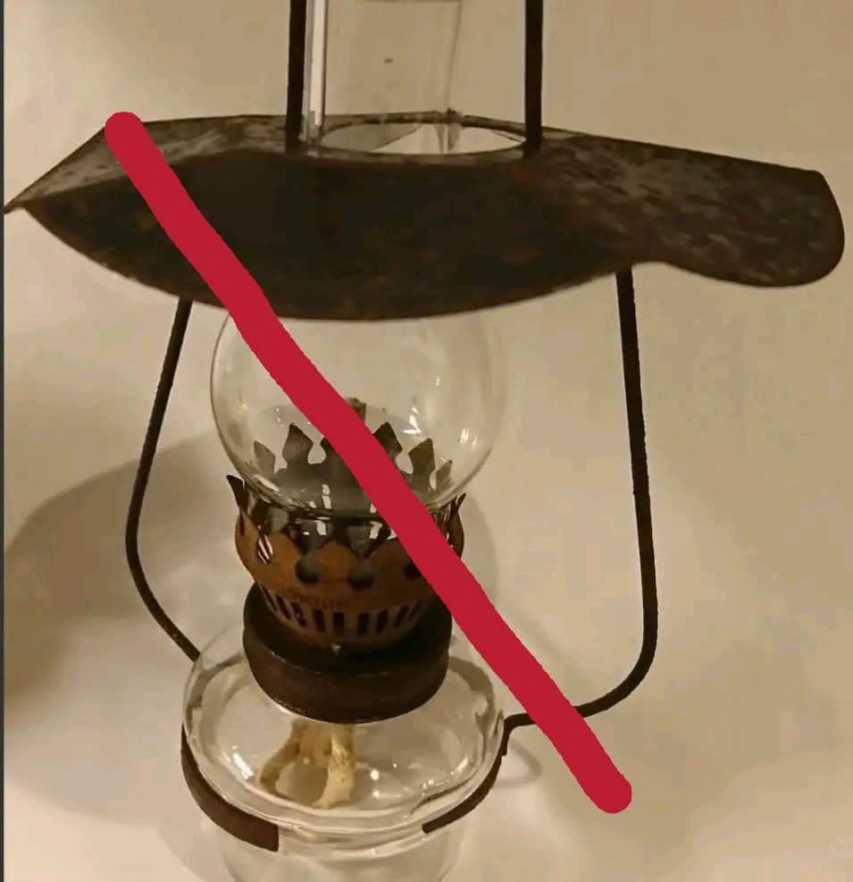 オイルランプ/ 昭和レトロ/ アンティーク/