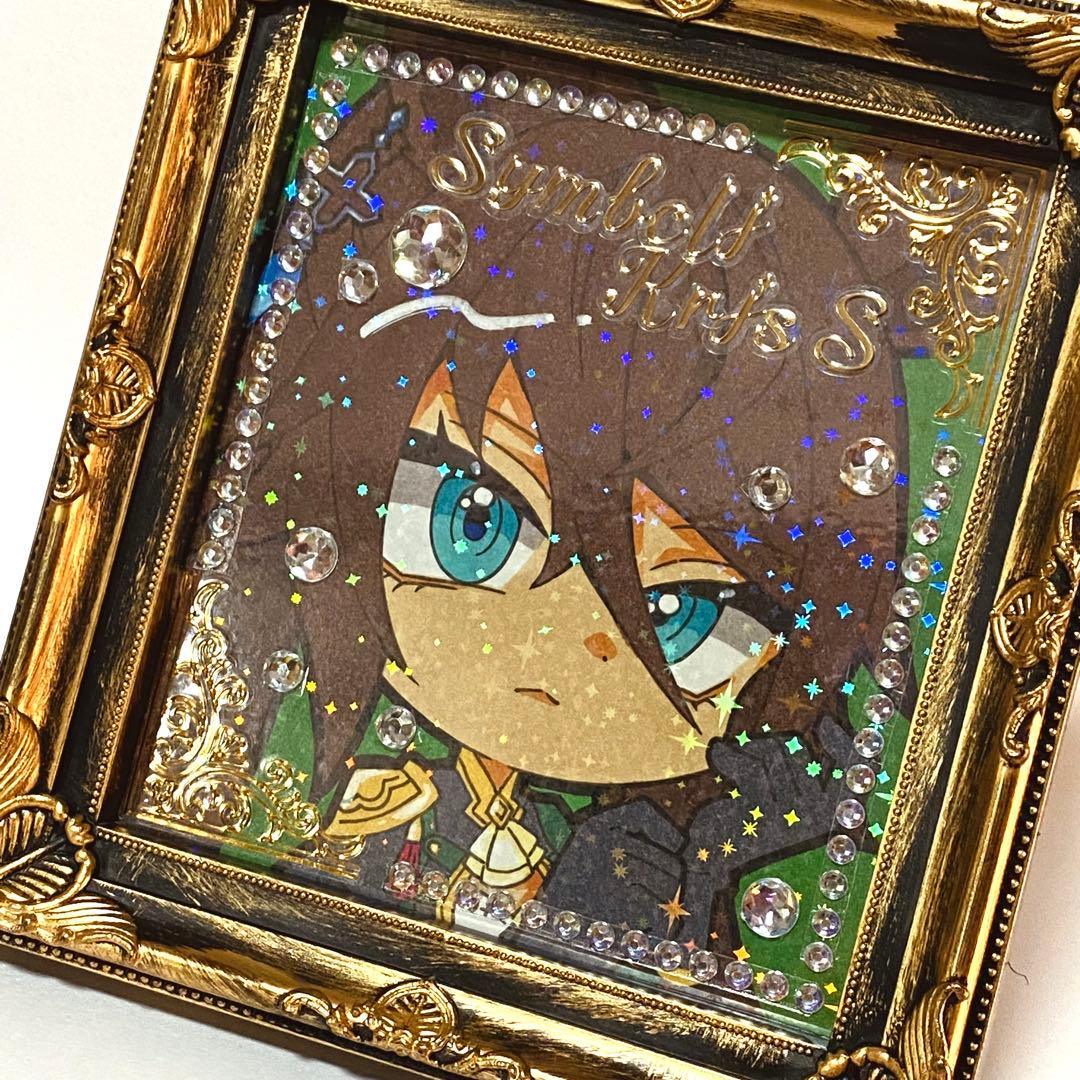 黒*ん様 フレーム付き＊ウマ娘 シンボリクリスエス＆タニノギムレット 手描きイラ