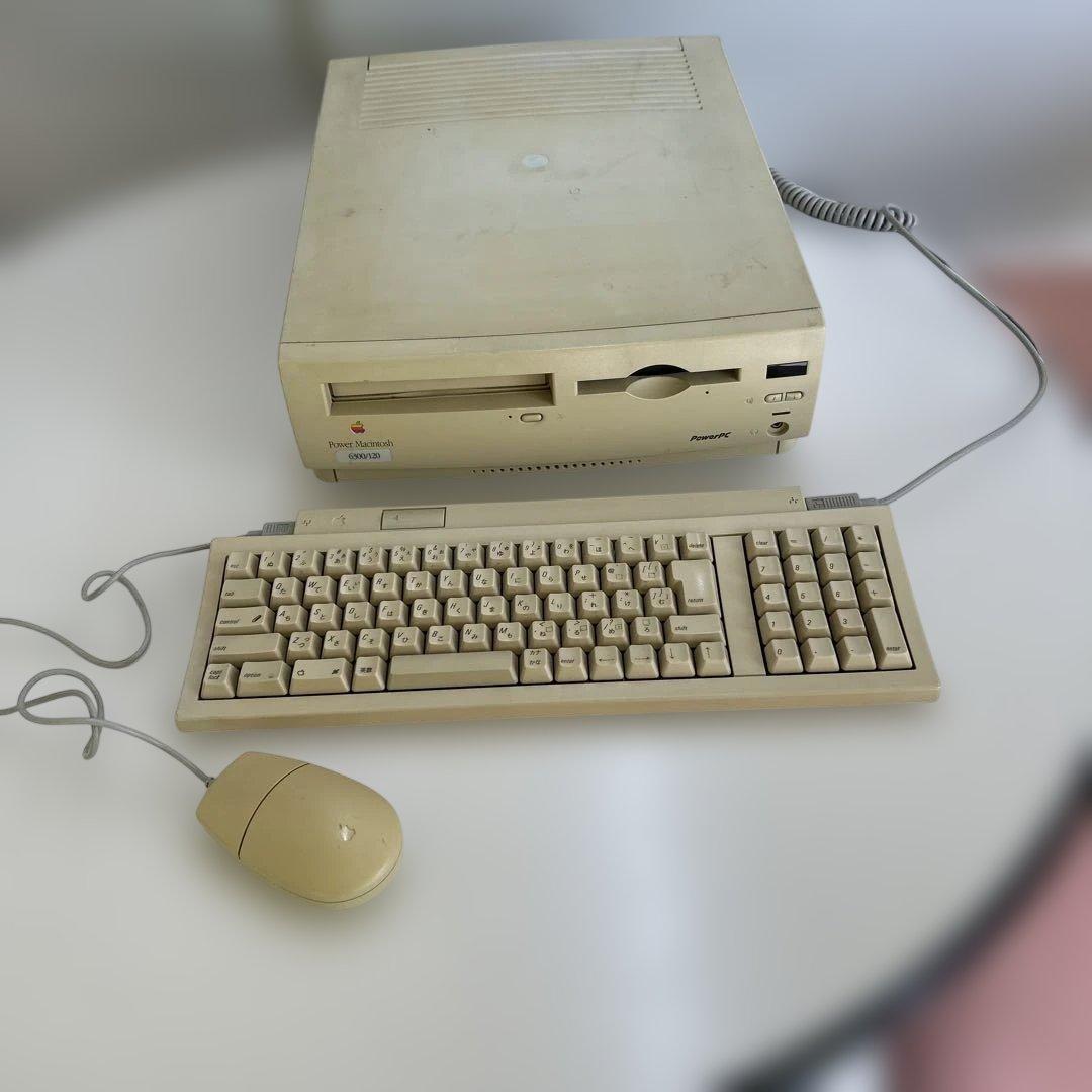 アンティーク雑貨 Apple Power Macintosh 6300/120